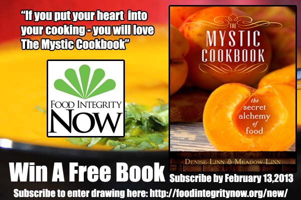 Valentine Book Giveaway-The Mystic Cookbook: The Secret Alchemy of Food
